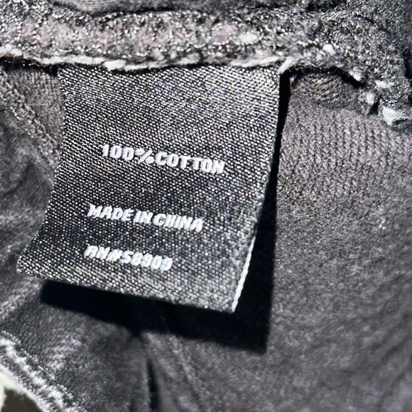 Gianni Bini Women’s Black High Waisted Wide Leg Denim Jeans size 11 32” waist - Picture 8 of 9